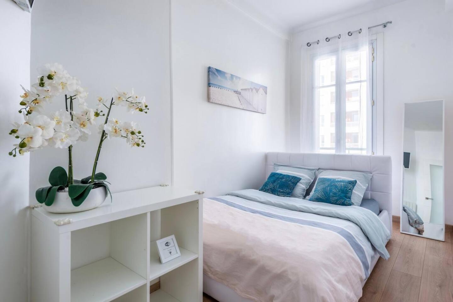 Modern Sea View Apartment On Promenade Des Anglais 尼斯 外观 照片