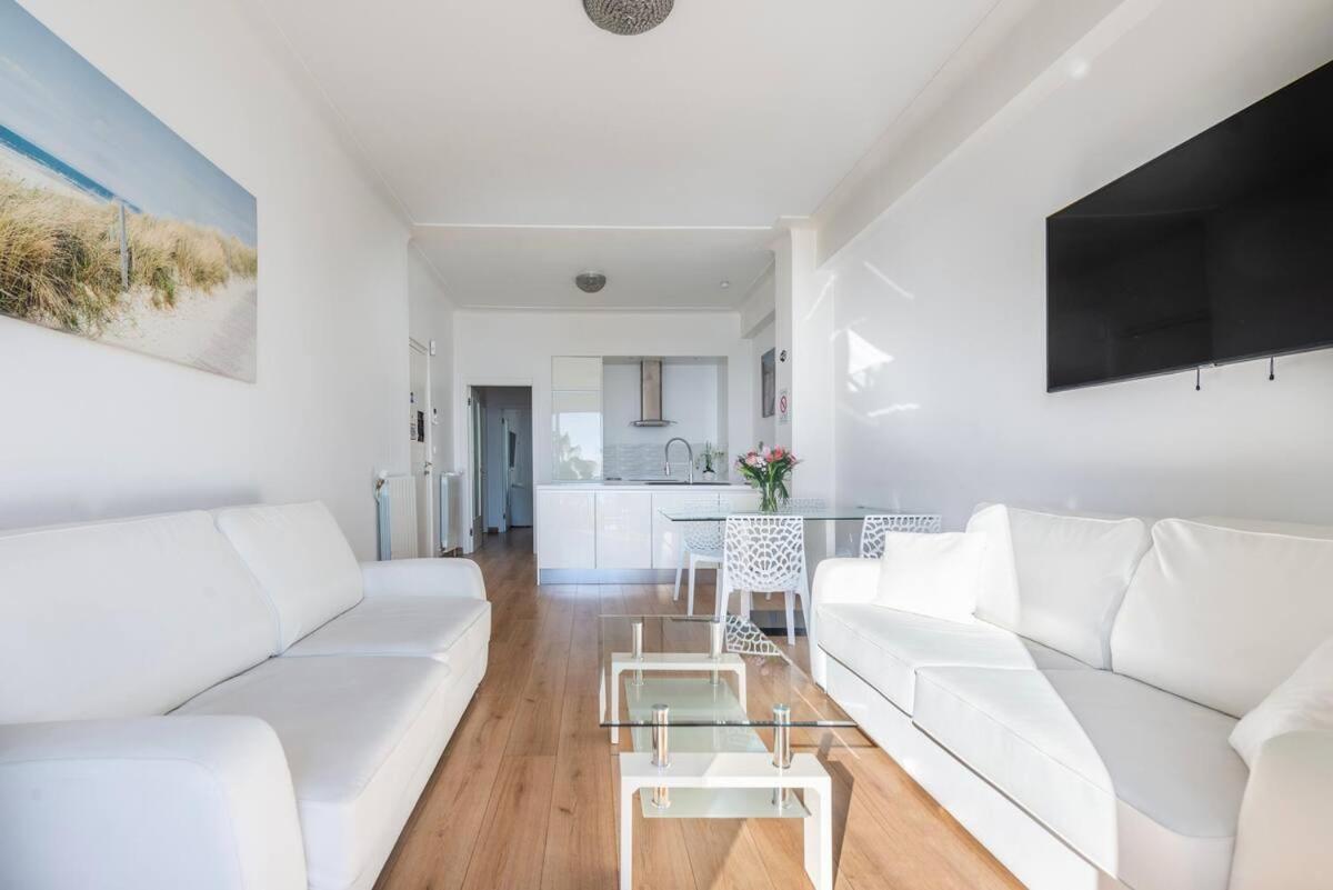 Modern Sea View Apartment On Promenade Des Anglais 尼斯 外观 照片